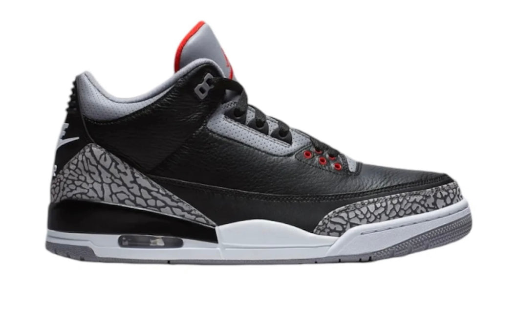 Jordan 3 Retro “Black Cement” (2024) {Pre-Order}